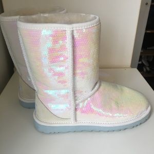 Sparkly Ugg Wedding Boots - Bailey Bling - Size 6